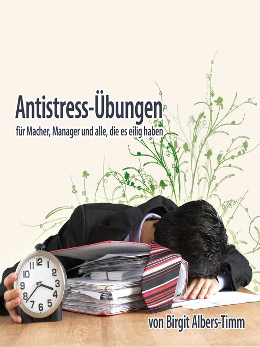 Title details for Antistress-Übungen by Birgit Albers-Timm - Available